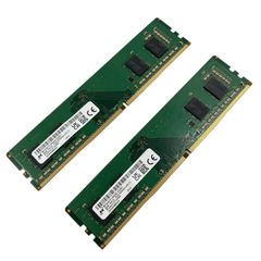 動作確認済 Samsung DDR4 メモリ 8GB×2枚セット 計16GB - メルカリ