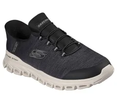スケッチャーズ レディース シューズ スニーカー Skechers Hands Free Slipins GlideStep Menshoes Black White ホワイト
