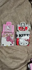 サンリオ お買い物バッグ ピンク/白 (大) 2種