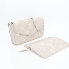 ルイヴィトン LOUIS VUITTON モノグラムアンプラント ポシェットフェリシー M14227 グレーのサムネイル