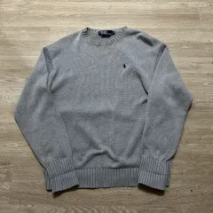 POLO RALPH LAUREN ポロラルフローレン コットン クルーネック セーター M/95