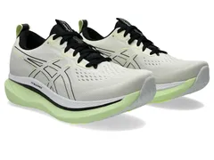 アシックス メンズ シューズ スニーカー ASICS Glideride Max BirchBlack ブラック
