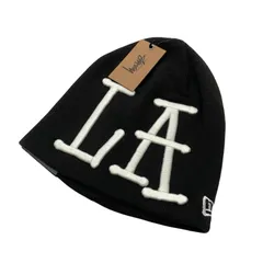 【中古美品】 STUSSY NY NEWERA SKULL CAP ステューシー ニューエラ ニットキャップ 帽子 ブランド 【185-260509-gm-21-fuz】