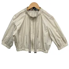 BLUE LABEL CRESTBRIDGE(ブルーレーベルクレストブリッジ) ブルゾン サイズ36 S レディース美品  - アイボリー 長袖/ジップアップ/春/秋のサムネイル
