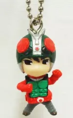 【中古】キーホルダー・マスコット(キャラクター) 大文字隼(仮面ライダー2号) 「仮面ライダーフォーゼ 大集合スイング3」のサムネイル