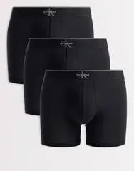 カルバンクライン メンズ アンダーウェア ボクサーパンツ コットン Calvin Klein Monogram Cotton 3 pack boxer briefs Black ブラック