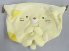 【中古】雑貨 ねこ のびのびお片付け ミニ巾着 「すみっコぐらし」 ベルメゾンマンスリークラブ限定