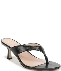 ナチュライザー レディース シューズ サンダル Naturalizer 27 EDITressa Crinkle Thong Stiletto Dressandals Black ブラック