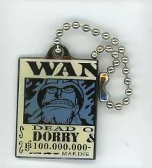 【中古】キーホルダー・マスコット(キャラクター) ドリー(ガンメタリック)「ワンピース ウォンテッドプレートPART2」のサムネイル