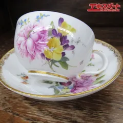 Erika様専用商品  レア  1700年頃   マイセン アンティークマイセン 昆虫　アカデミズム期　アカデミア期 　金彩 カップソーサー 花柄  エキスパート藤沢辻堂店  Antique Meissen C.1700'sのサムネイル