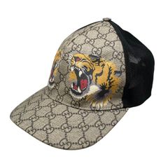 GUCCI グッチ GGスプリーム スネークデザイン キャップ サーペント
