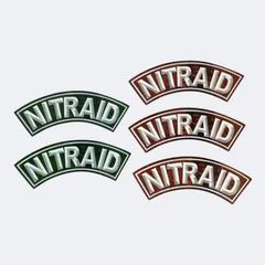 nitraid ARCH LOGO ステッカー セット ナイトレイド リアルシティナイトヴィジョンカモのサムネイル
