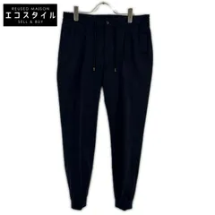 giab's ARCHIVIO　ジャブスアルキヴィオ　A3573 ネイビー MASACCIO NEW WASHABLE JERSEY PANTS　48のサムネイル