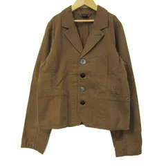 ギャップキッズ テーラードジャケット アウター コットン キッズ 男の子用 160サイズ ブラウン GAP kids 【中古】