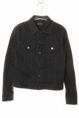 サンローラン パリ SAINT LAURENT PARIS 21SS デニムジャケット XS 597085 YF899 トラッカージャケット ブラック 【ブランド古着ベクトル】【中古】■260508のサムネイル