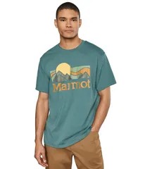 マーモット メンズ トップス シャツ Marmot Coastal Tee Short Sleeve Seafloorのサムネイル