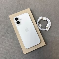 超美品・100％】✨iPhone 16 Plus ✈️ホワイト❣️SIMフリー - メルカリ