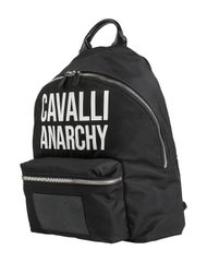 로베르토 카발리 남성 가방 배낭 배낭 ROBERTO CAVALLI Black 블랙