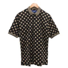 未使用ダンヒルDunhill golfゴルフクラブ柄 ポロシャツ Sイタリア製