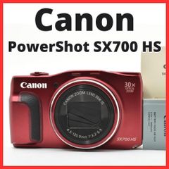 極美品 Canon PowerShot SX700 HS レッド ケース 充電器 - メルカリ