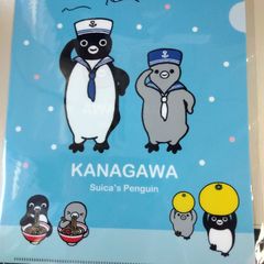 新品未開封品｣Suicaのペンギン 花札柄A4クリアファイル 1月～12月 総柄