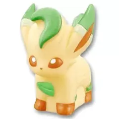 【中古】食玩 トレーディングフィギュア リーフィア 「ポケモンキッズ ベストウイッシュ～ゲノセクト編～」 ＜食玩＞