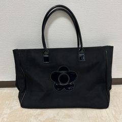 爆*王様 MARY QUANT トートバッグ ブラック - メルカリ