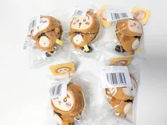 新品未開封 タグ付き　ちいかわ たぬきだもんくじ C賞 ぜったいたぬきなマスコット 5点セット　ちいかわ/うさぎ/くりまんじゅう/ラッコ/シーサー