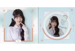 [중고] 코스터 원영 [플랫 가샤폰 IVE FROM STARSHIP ENTERTAINMENT WITH AMUSE 아크릴 코스터 디스플레이]