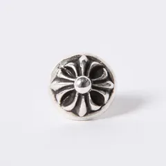 CHROME HEARTS クロムハーツ クロスボールスタッド ピアス シルバー シルバー925 アクセサリー 1.7g 小物 美品 中古 4a001482のサムネイル