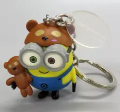 【中古】キーホルダー ボブ(ティム帽子) キーチェーン 「ミニオンズ」 ユニバーサル・スタジオ・ジャパン限定