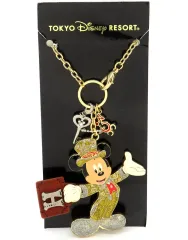 【中古】キーホルダー ミッキーマウス(バッグパーツ：ブラウン・H/チャーム：キー) 東京ディズニーランド30周年記念ラゲッジオーナメント 「ディズニー」 東京ディズニーリゾート ディズニーホテル宿泊者限定