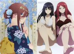 【中古】ポスター 両面A3ピンナップ(二つ折) 中野三玖/イータ＆デルタ 「映画 五等分の花嫁/陰の実力者になりたくて! 2nd season」 Megami MAGAZINE 2023年12月号綴込付録のサムネイル