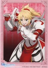 [중고] 캐릭터 카드 세이버/모드 레드 브로마이드(L판) [극장판 Fate/Grand Order -신성원탁영역 카멜롯- 전편 Wandering; Agateram×로손] 로손 프린트 한정