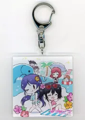 【中古】キーホルダー 凛＆真姫＆希＆にこ アクリルキーホルダー 「くじ引き堂 ラブライブ! オンラインくじ Ver.LoveLive!Days5周年～μ’s～」 D-4賞
