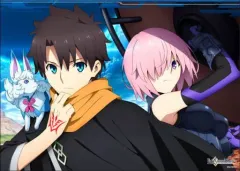 【中古】ポスター A3ミニクリアポスター 藤丸立香＆マシュ 「Fate/Grand Order -絶対魔獣戦線バビロニア-」