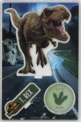 [중고] 아크릴 스탠드 아크릴 패널 티라노 사우루스 (T-REX) 아크릴 스탠드 컬렉션 [쥬라식 월드 / 새로운 통치자]