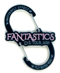 【中古】キーホルダー FANTASTICS カラビナ 「FANTASTICS LIVE TOUR 2025 “BUTTERFLY EFFECT” -FLY WITH YOU-」