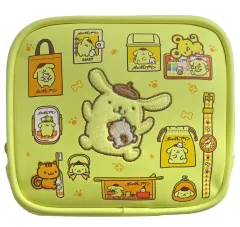【中古】バッグ ポムポムプリン(イエロー) スクエアポーチ 「サンリオキャラクターズ」