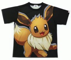 ポケパークカントー限定Tシャツ イーブイ Lサイズ 黒 - メルカリ