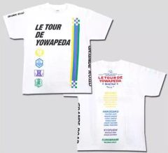 [중고] 티셔츠 (캐릭터) 로고 이벤트 티셔츠 화이트 M 사이즈 [약충 페달 LE TOUR DE YOWAPEDA 2015 ~도구 드 요와 페다 2015~]