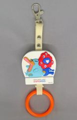 EXPO2025 ミャクミャク カモノハシのイコちゃん つり革キーホルダー