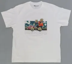 【中古】Tシャツ セル編(孫悟空＆孫悟飯) UTグラフィックTシャツ(半袖・レギュラーフィット) ホワイト 3XLサイズ 「ドラゴンボール×ユニクロ」