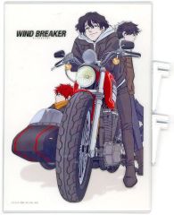 [중고] 아크릴 스탠드 아크릴 패널 집합 (오토바이) 아크릴 보드 [이치 반 쿠지 WIND BREAKER - 원작 5 주년 -] C 상