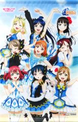 [중고] 태피스트리 Aqours(포즈 일러스트) A3 태피스트리 [러브라이브! 선샤인!! Aqours 4th LoveLive! ~Sailing to the Sunshine~ Blu-ray Memorial BOX] 세븐 넷쇼