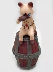 【中古】トレーディングフィギュア アイルー(大タル) アイルーデスクトップフィギュア 「一番くじ モンスターハンタークロス ～一くじ行こうぜ!～」 I賞