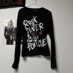 Pumpkinヴィンテージ プリンティング 長袖 Tシャツ パンク ロックシーク なな깔