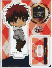 【中古】アクリルスタンド・アクリルパネル 火神大我 「黒子のバスケ 10th Anniversary in Tree Village おでかけカフェ トレーディングミニアクリルスタンド おでかけver.」