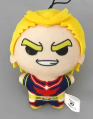 【中古】ぬいぐるみマスコット・ぬいぐるみバッジ オールマイト チビちびぐるみ 「僕のヒーローアカデミア」 GiGO限定