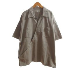 OldJoe ブラウン コットン混合 半袖ニット サイズ40(L) - メルカリ